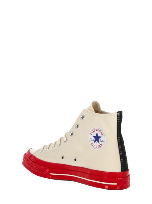 Sneakers alte Converse con motivo a c COMME DES GARCONS | P1K1242